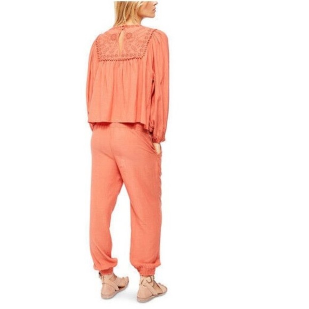 4️⃣ 💖 Free People Boho Style | Valencia Set Orange - Picture 3 of 3